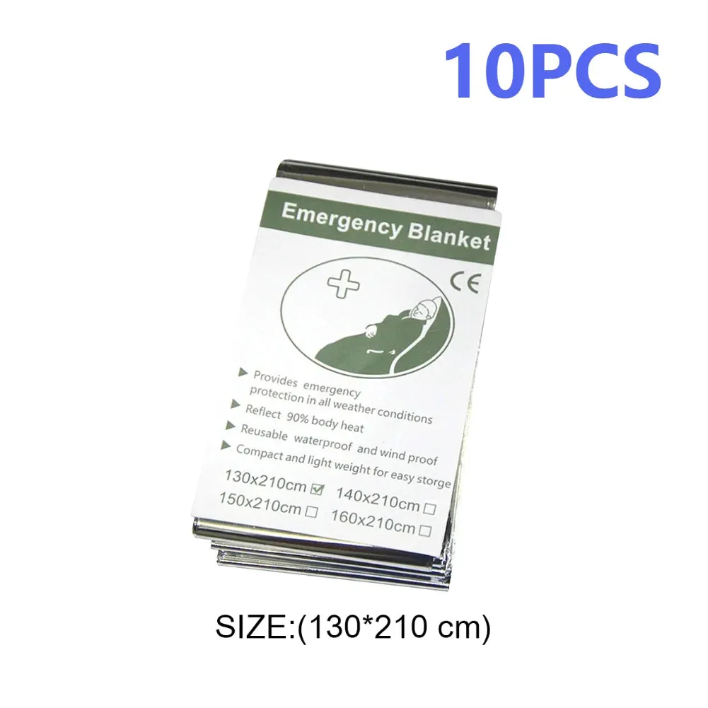 Emergency Survival Blanket First Aid Rescue Kit