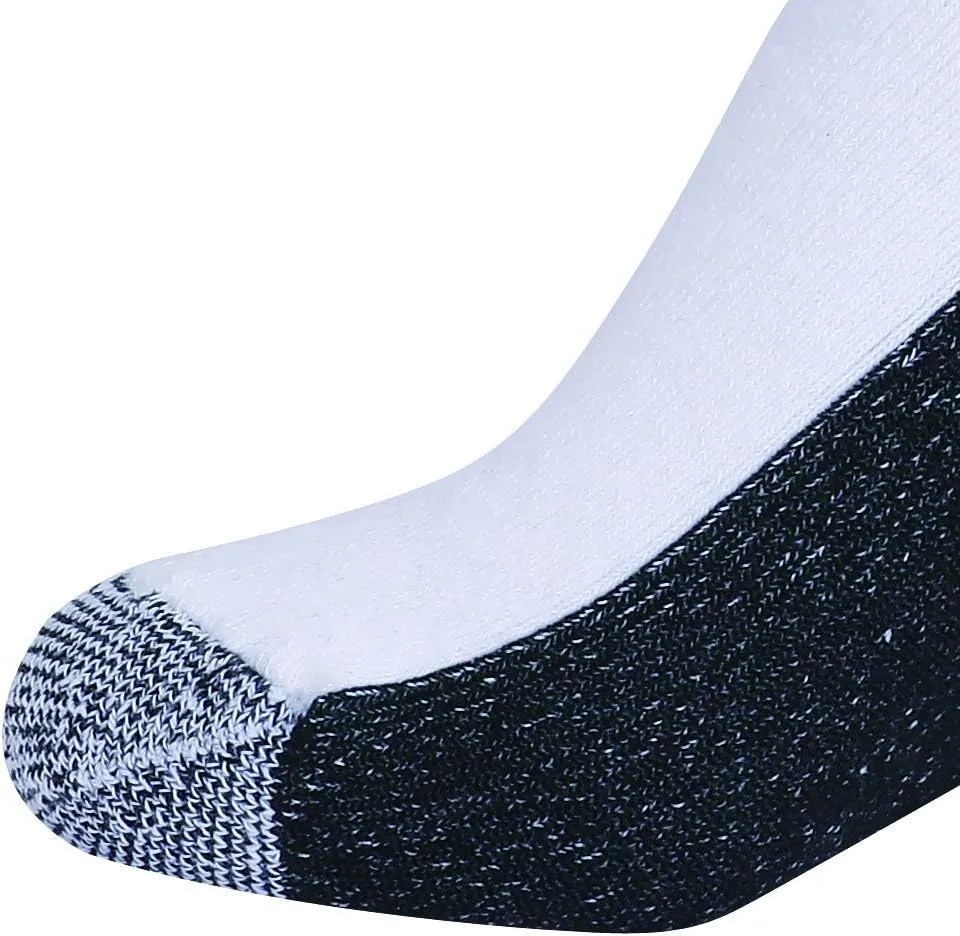 EnerWear 10P Pack Unisex Cotton Moisture Wicking Cushion Ankle Socks