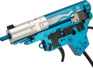 Evike - PolarStar Airsoft PR-15 V2 Gen3 Fusion Engine Electro-Pneumatic Gearbox Kit (Model: EMG Edition Blue Nozzle)
