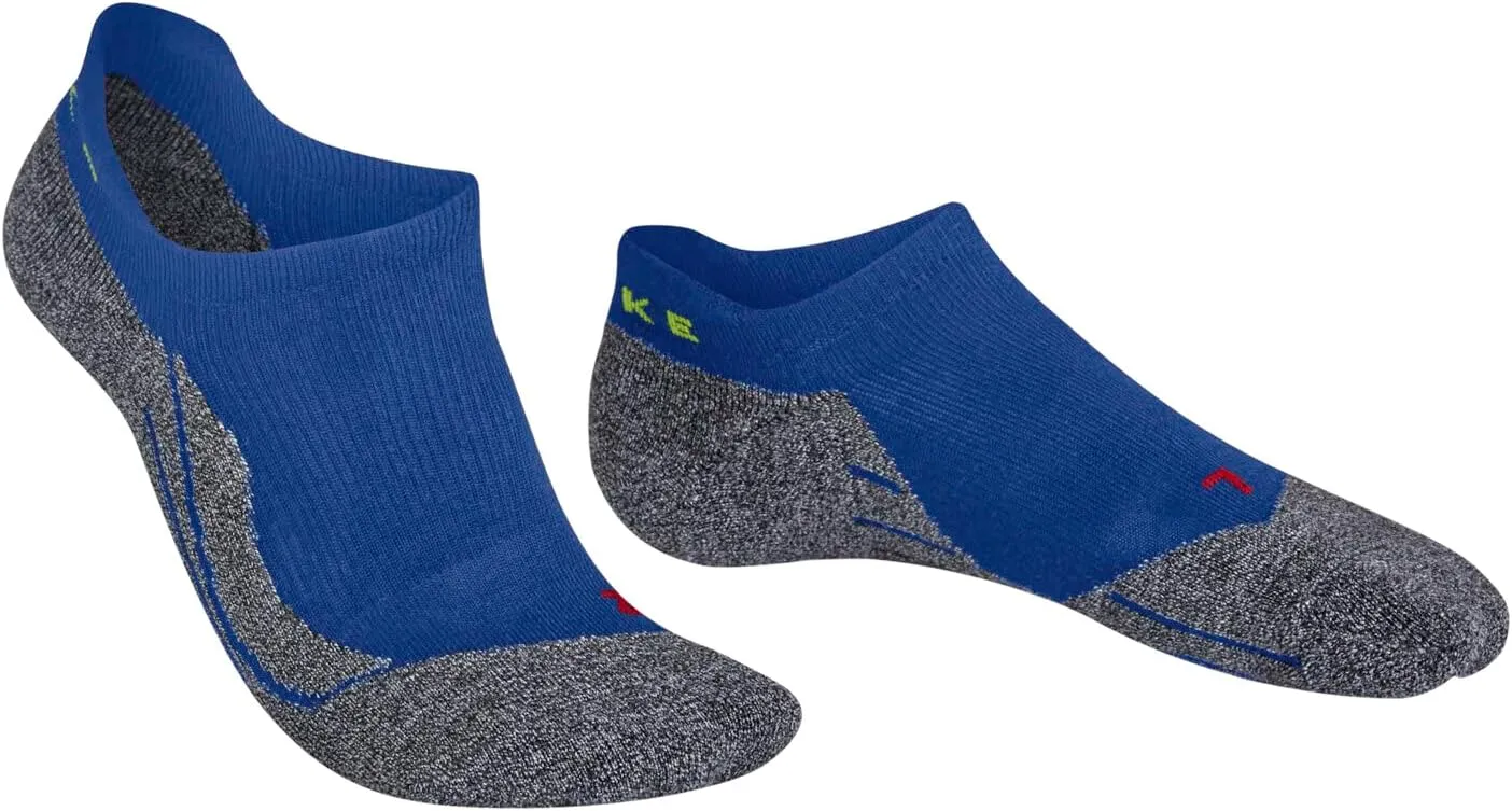 FALKE Men's RU3 Comfort Invisible Running Socks, No Show, Thick Cushion, 1 Pair