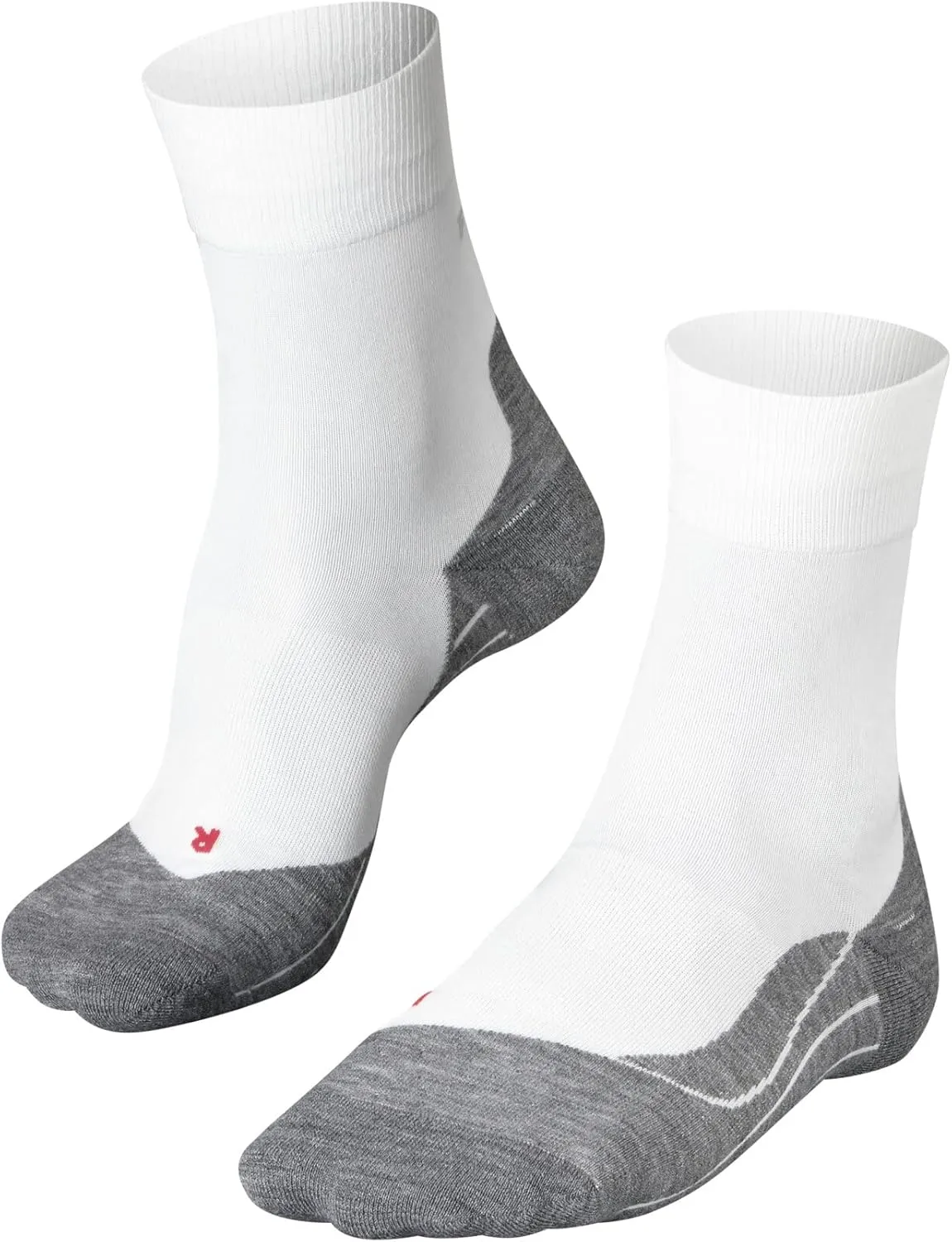 FALKE Men's RU4 Endurance Running Socks, Crew, Medium Cushion, Quick Dry, 1 Pair