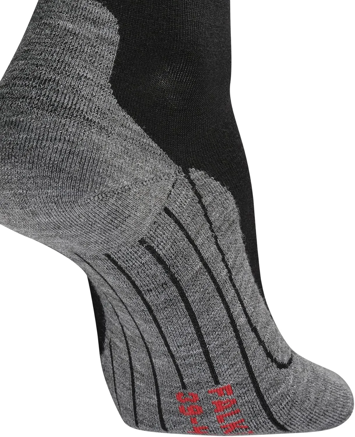 FALKE Men's RU4 Endurance Wool Running Socks, Medium Cushion, 1 Pair