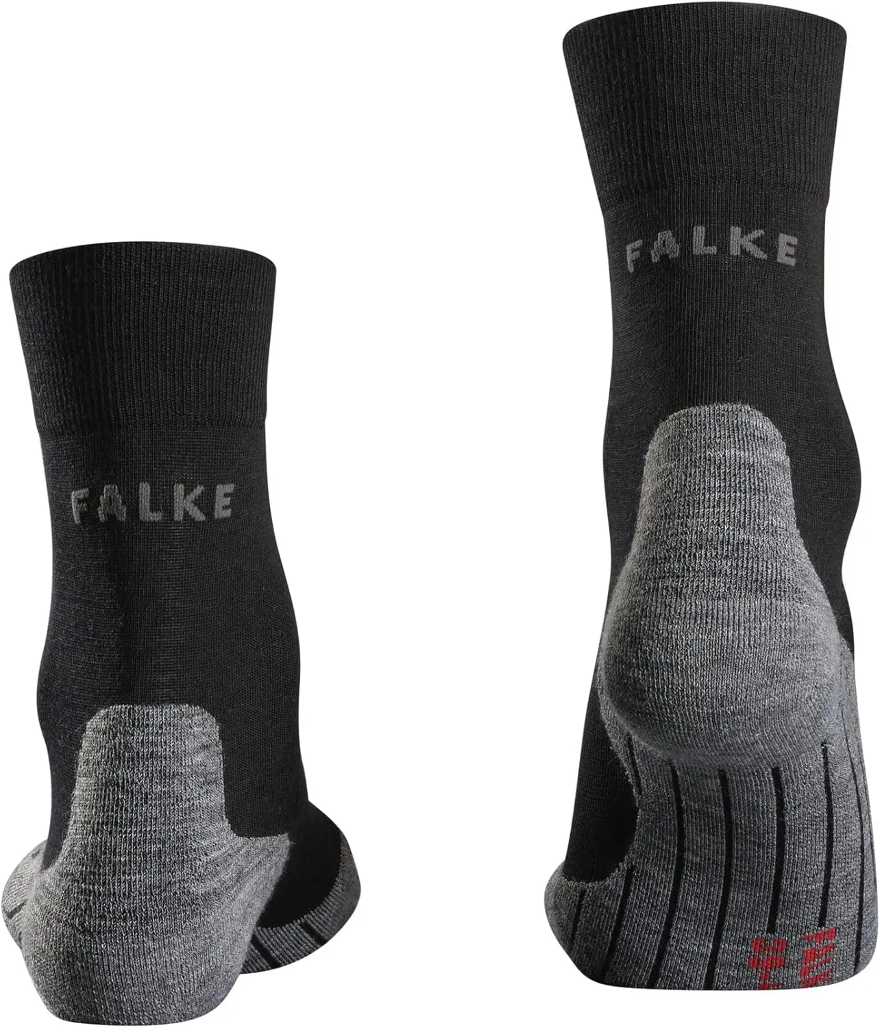FALKE Men's RU4 Endurance Wool Running Socks, Medium Cushion, 1 Pair