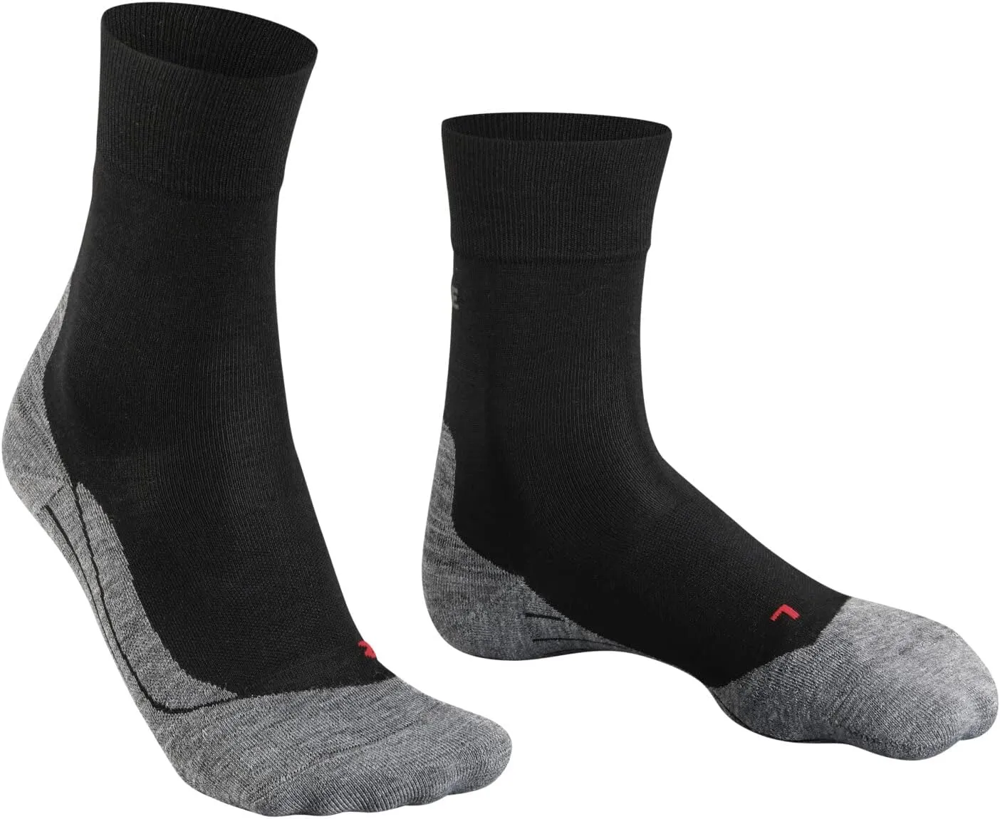 FALKE Men's RU4 Endurance Wool Running Socks, Medium Cushion, 1 Pair