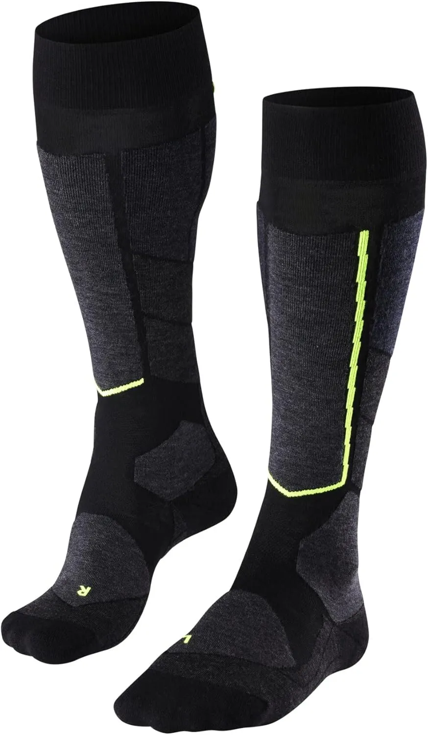FALKE Men's ST4 Wool Ski Tour Socks, Ultralight Cushion, 1 Pair