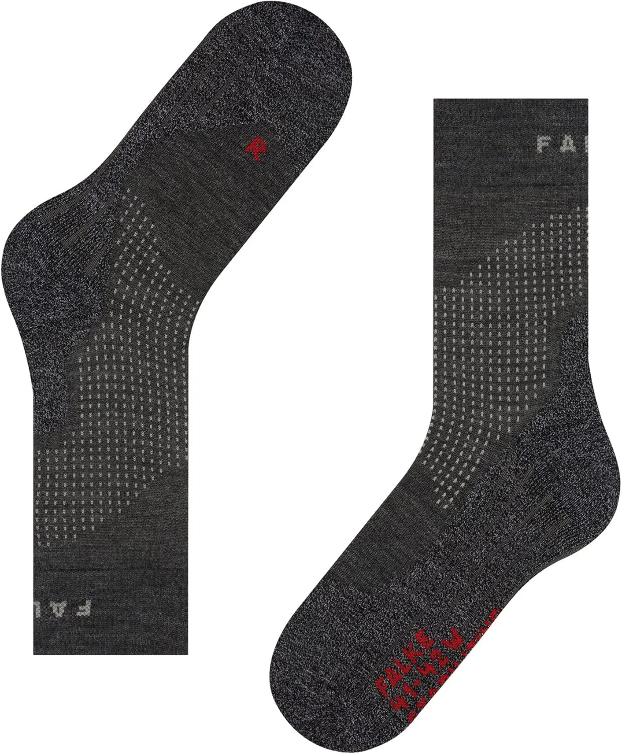 FALKE Men's Stabilizing Wool Running Socks, Medium Cushion, 1 Pair