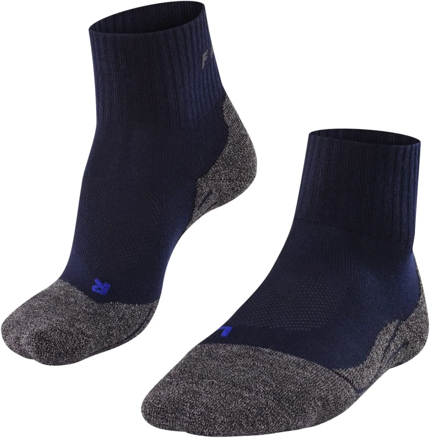 FALKE Men's TK2 Explore Cool Short Hiking Socks, Quarter, 1 Pair