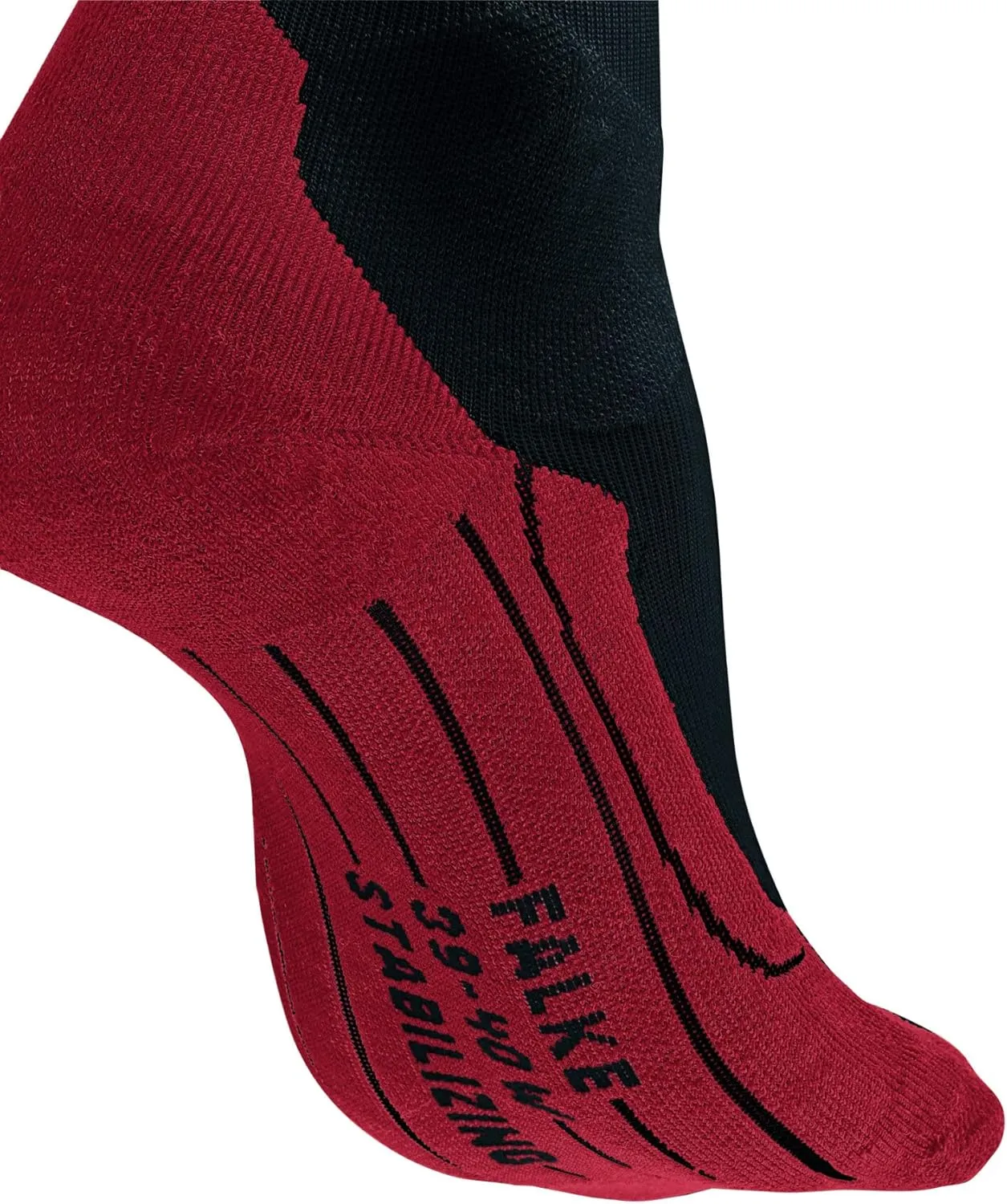 FALKE Women's RU Compression Stabilizing Running Socks, 1 Pair