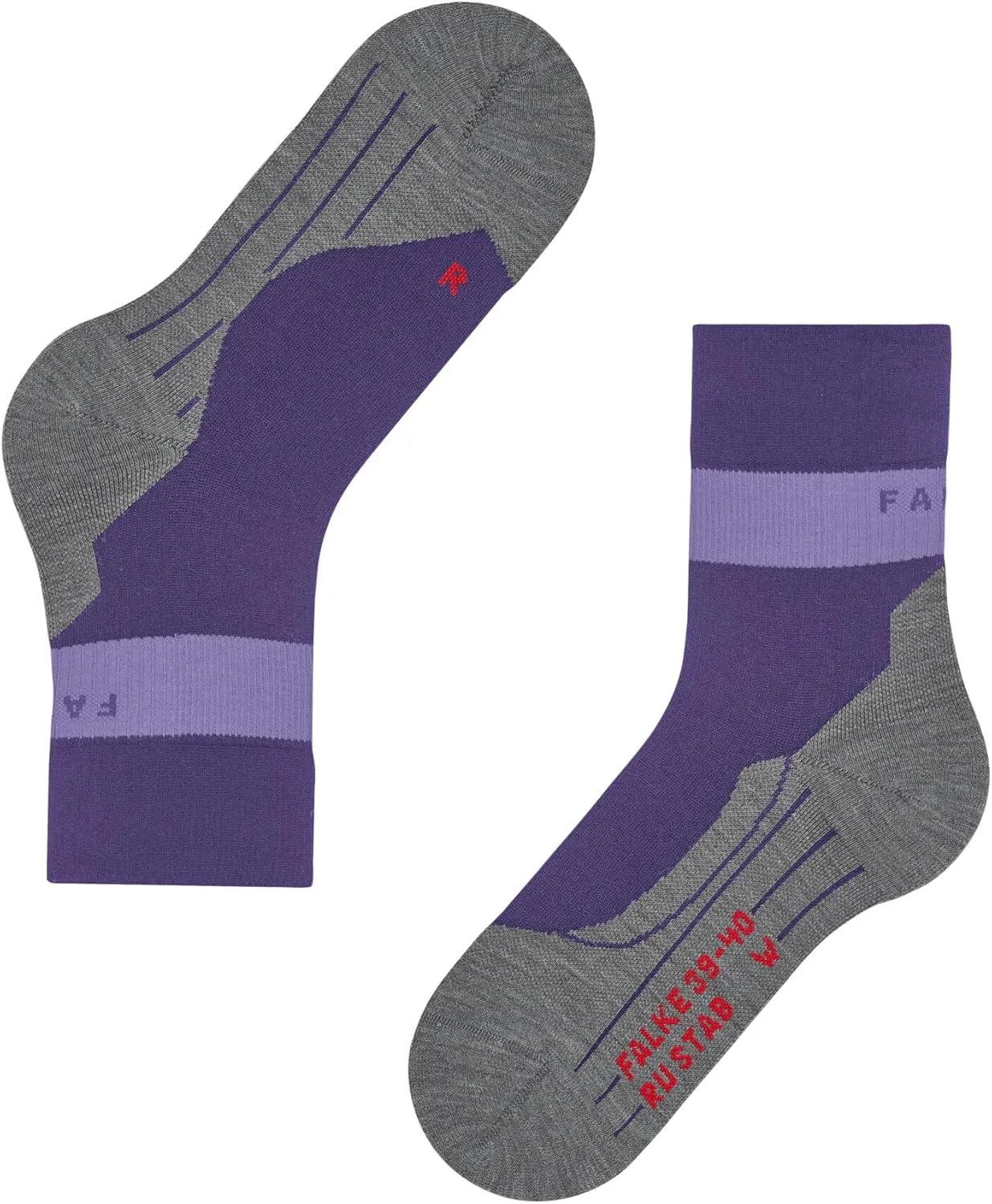 FALKE Women's RU Compression Stabilizing Running Socks, 1 Pair