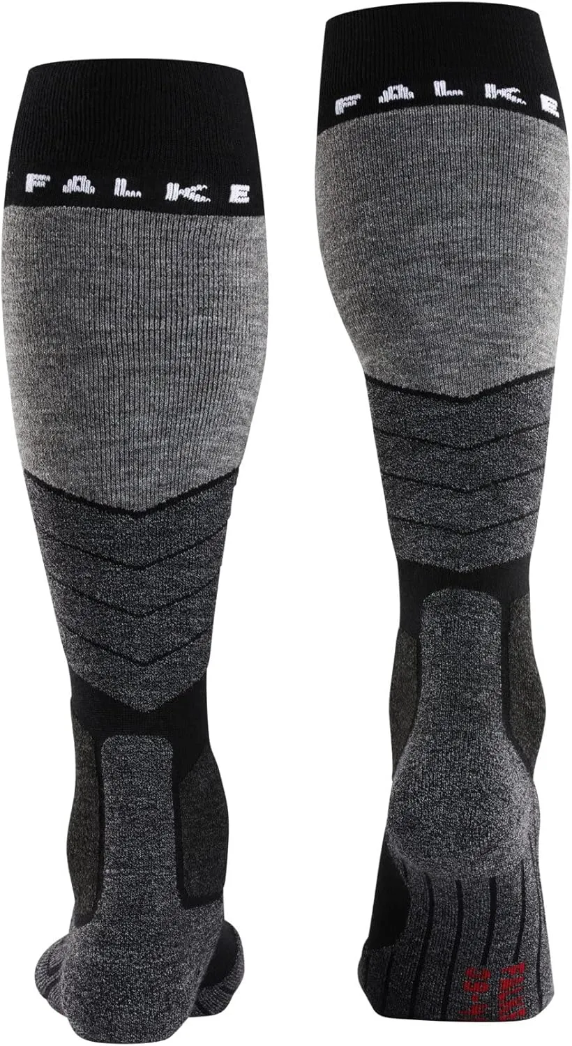 FALKE Women's SK2 Intermediate Ski Socks, Warming, Quick Dry Merino Wool, 1 Pair