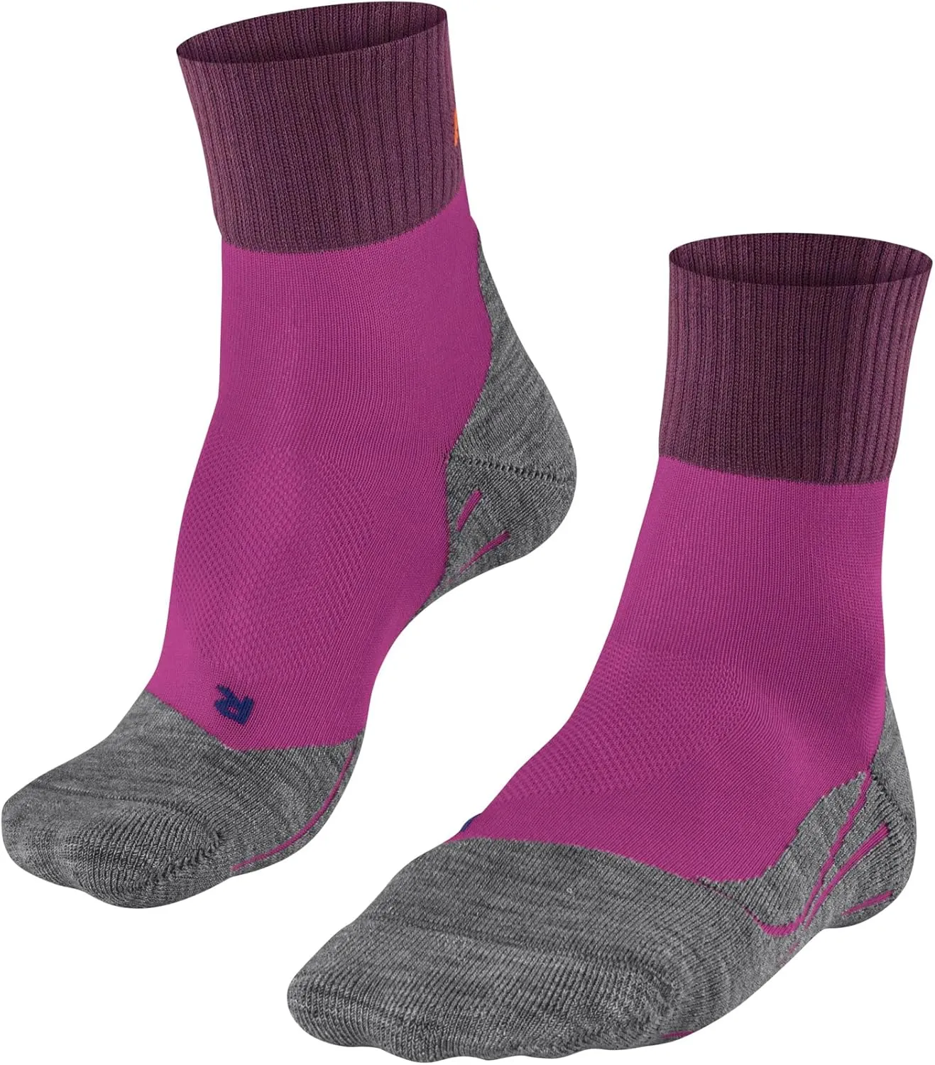FALKE Women's TK2 Explore Cool Short Hiking Socks, Medium Padding, 1 Pair