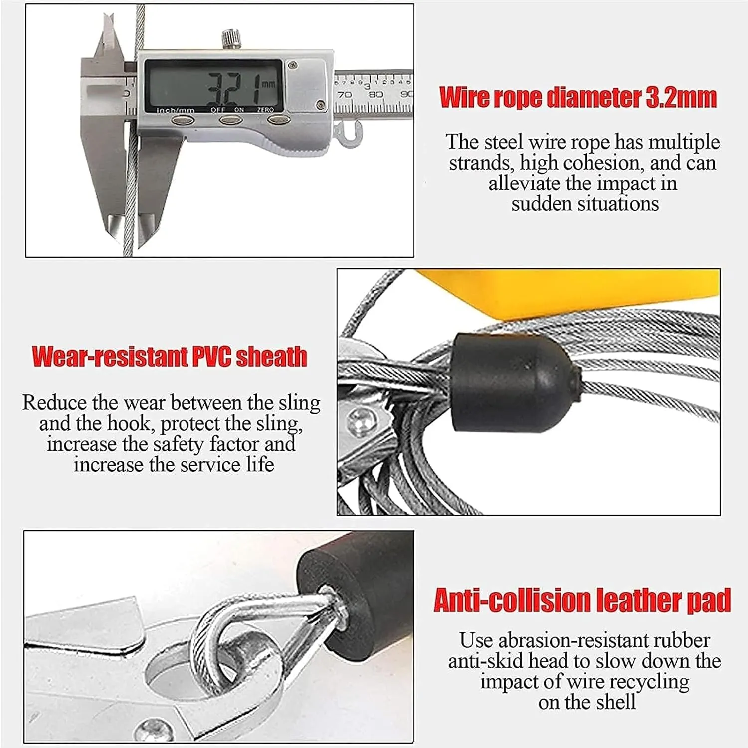 Fall Protection Self Retracting Lifelines,Retractable Lanyard Fall Protection Auto Belay Device for Roof Construction and Tree House Construction,Bearing 150KG(40m)