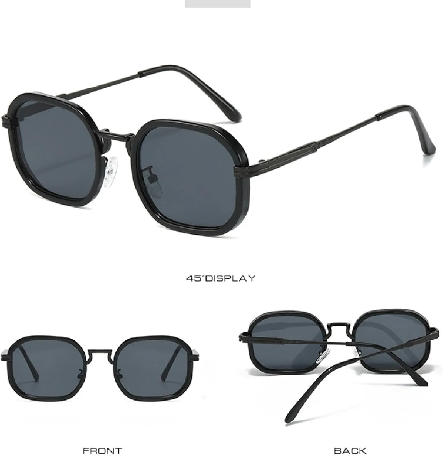 Fashion Gradient Women Sunglasses Shades Uv400 Retro Men Sun Glasses