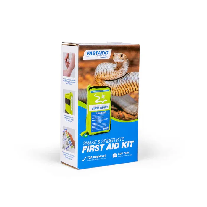Fast Aid Snake and Spider Bite™ Soft Pack First Aid Kit, FANCS30