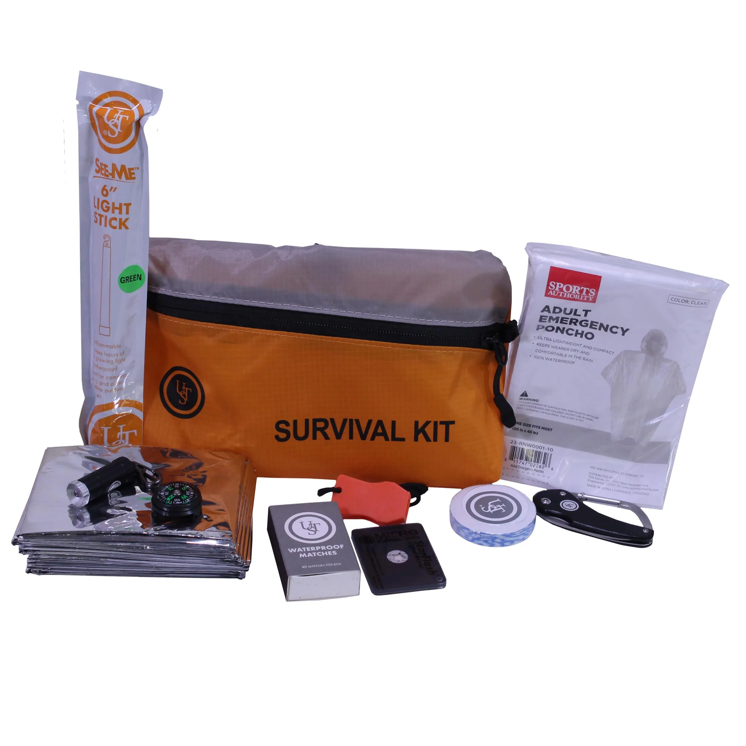Featherlite Survival Kit  2.0, Orange
