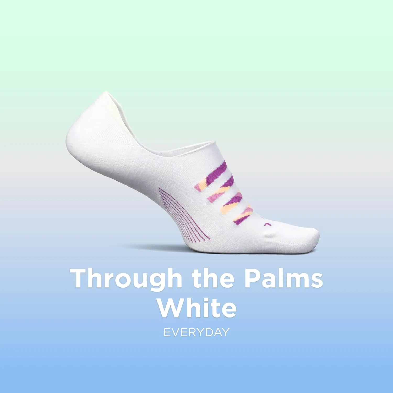 Feetures Everyday Ultra Light Cushion Invisible Sock for Women - Anti-Slip Sock Liner - (1 Pair)