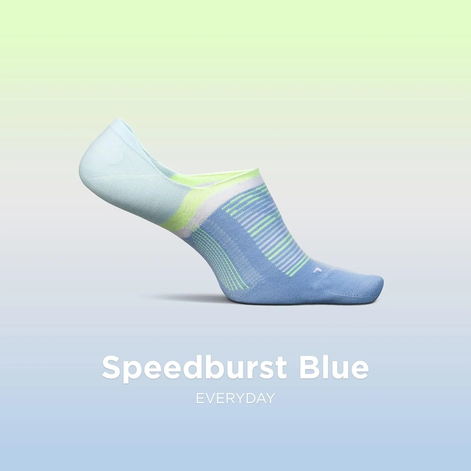 Feetures Everyday Ultra Light Cushion Invisible Sock for Women - Anti-Slip Sock Liner - (1 Pair)