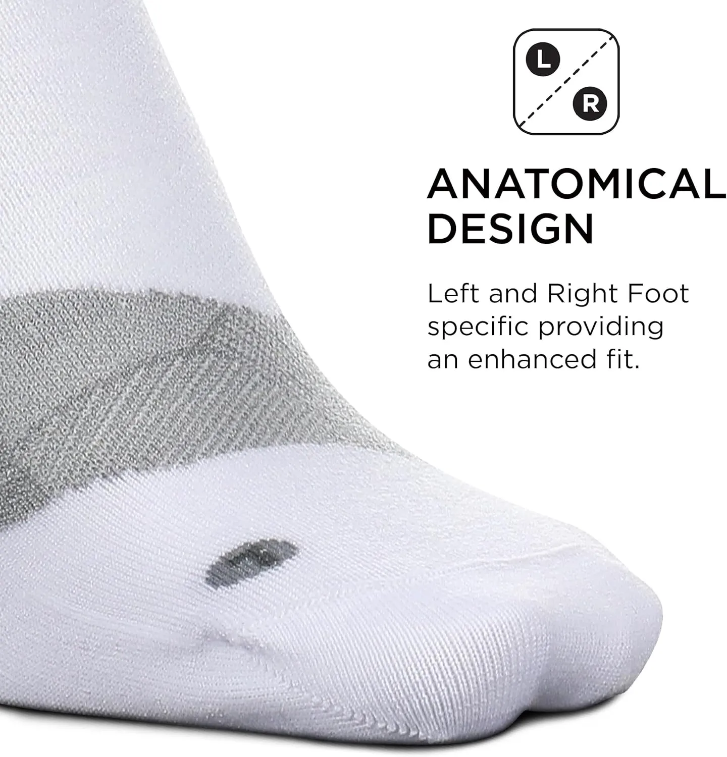 Feetures Merino 10 Max Cushion No Show Tab Ankle Socks - Wool Socks for Women & Men - (1 Pair)