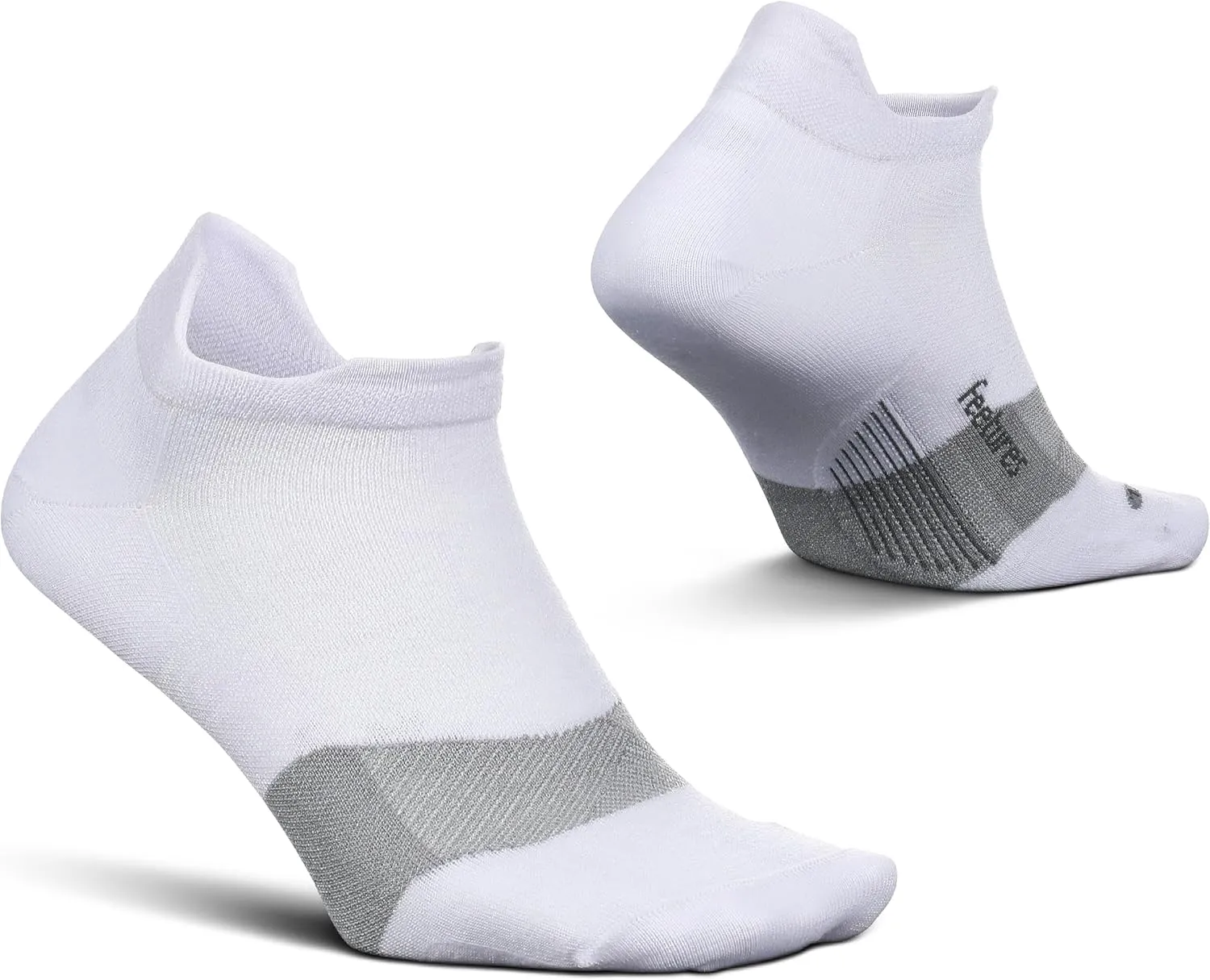 Feetures Merino 10 Max Cushion No Show Tab Ankle Socks - Wool Socks for Women & Men - (1 Pair)