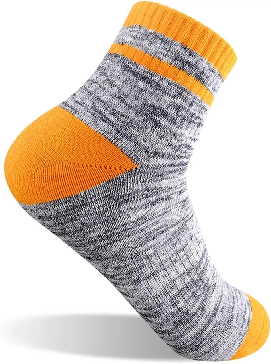 FEIDEER Hiking Walking Socks For Women, Multi-pack Outdoor Recreation Socks Moisture Wicking Crew Socks