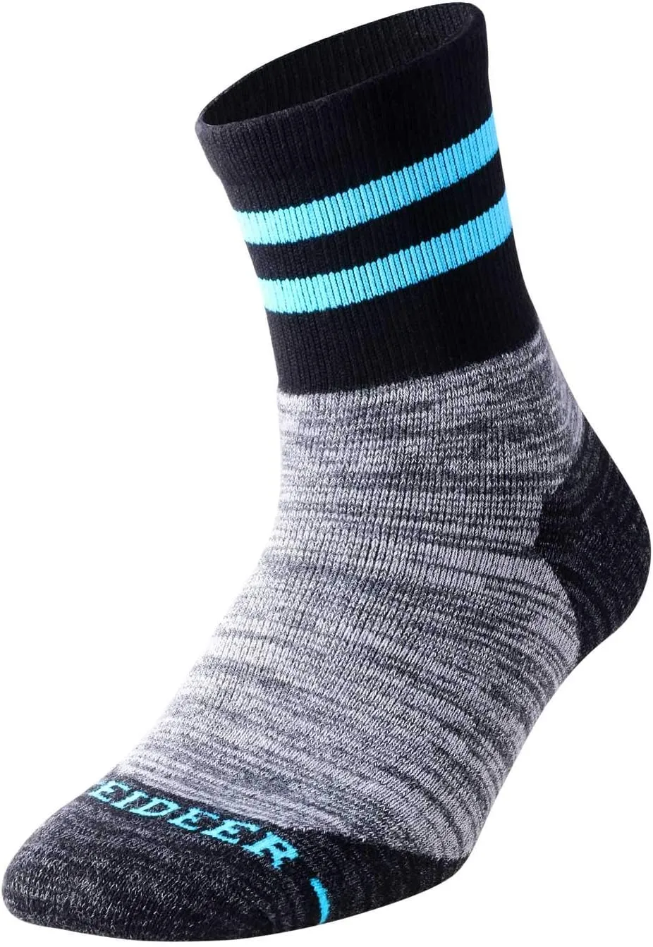 FEIDEER Women's Hiking Walking Socks, 4-Pack Outdoor Recreation Socks Wicking Cushion Crew Socks