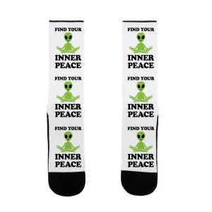 Find Your Inner Peace Socks
