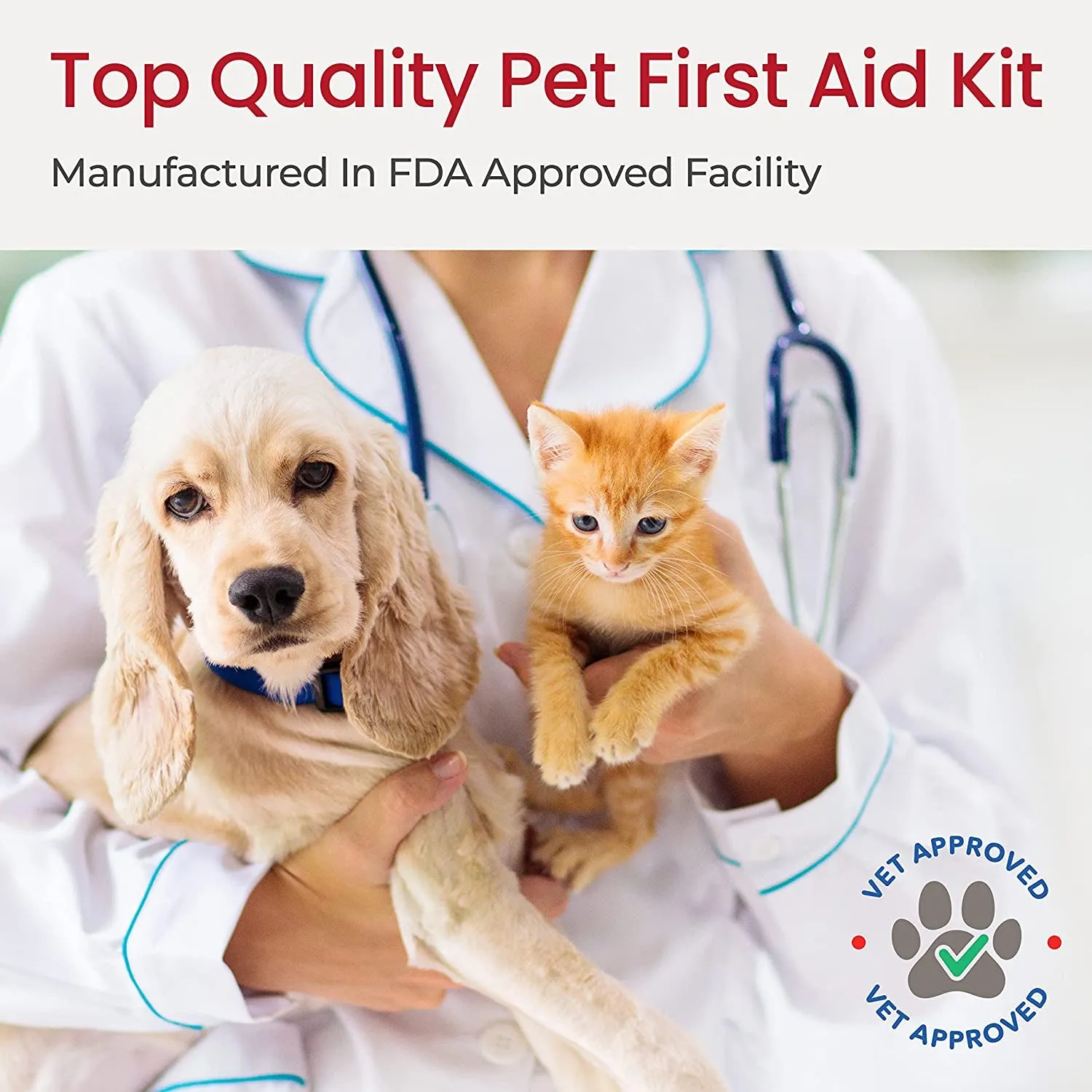 First Aid Solutions - First Aid Kit | Vet Approved Pet First Aid Supplies