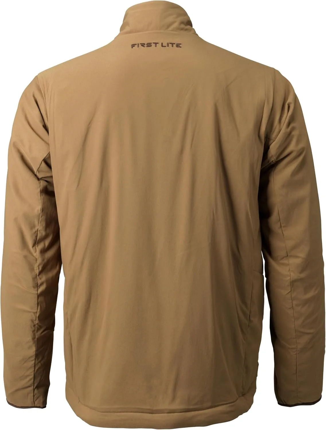 First Lite Men's Primer Puffy Jacket - Insulated Windproof Camo Waterfowl Hunting Coat
