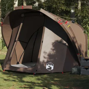Fishing Tent 4-Person Brown Waterproof7,19KG