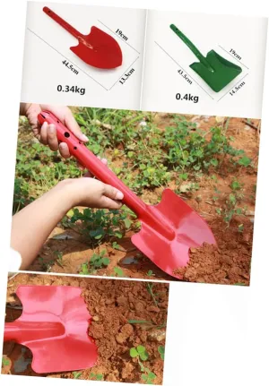 Flower Planting Shovel Multi-Function Garden Hand Tool Durable Material for Digging Transplanting Cultivating Random Color