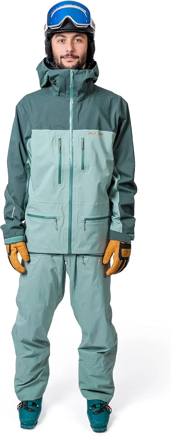 Flylow Men's Kane Jacket Waterproof Breathable Ski and Snowboard Coat