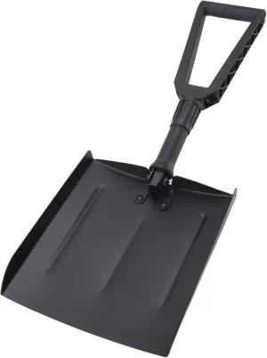 Folding Shovel, Foldable Ice Shovel, Folding Survival Shovel with D Shaped Handle, Portable Shovel for Home Use Industrial Cleaning Outdoor Snow Removal