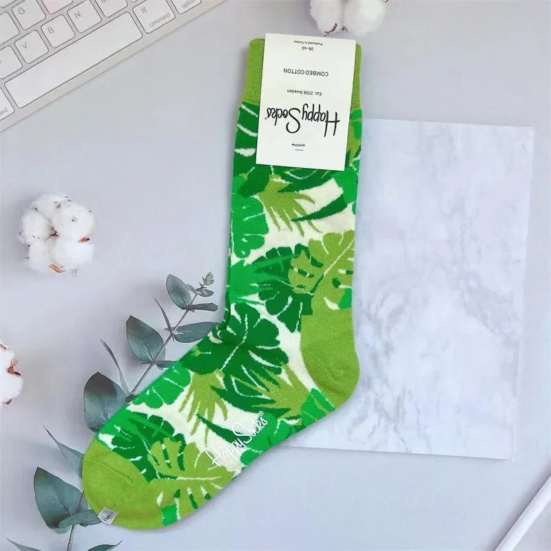 Four Seasons Pure Cotton  Women's Mid-Tube Moisture Wicks And Sweat Sports Socks