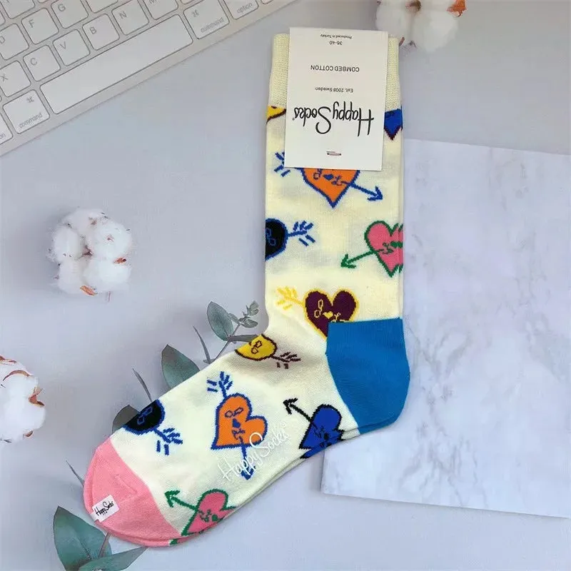 Four Seasons Pure Cotton  Women's Mid-Tube Moisture Wicks And Sweat Sports Socks