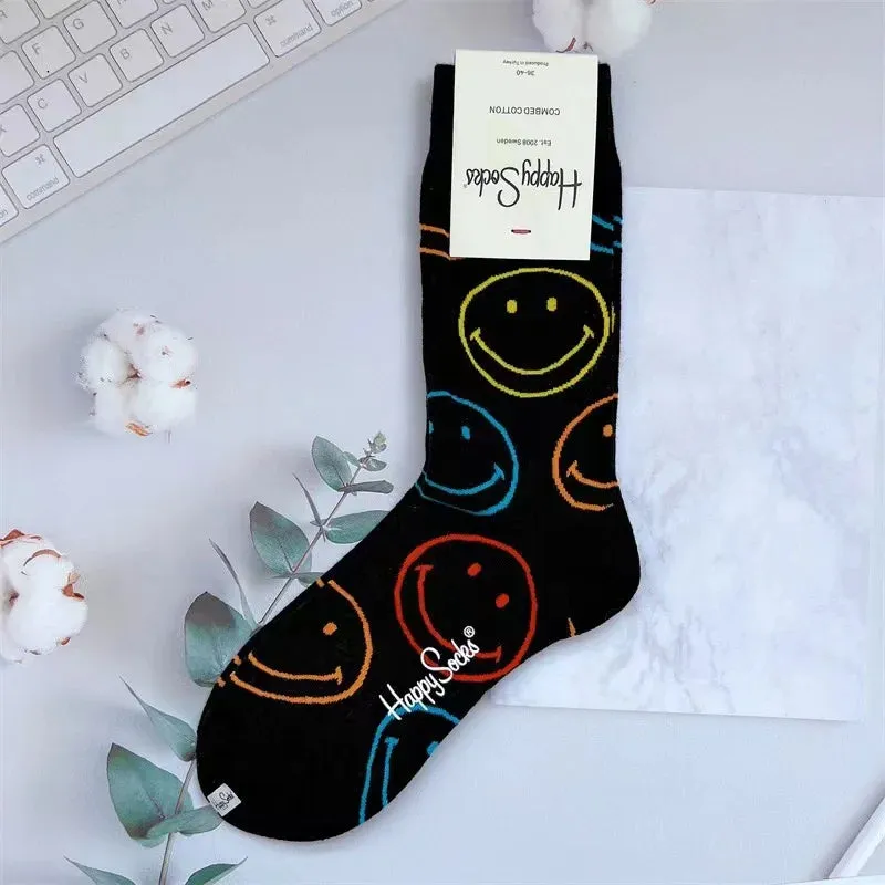 Four Seasons Pure Cotton  Women's Mid-Tube Moisture Wicks And Sweat Sports Socks