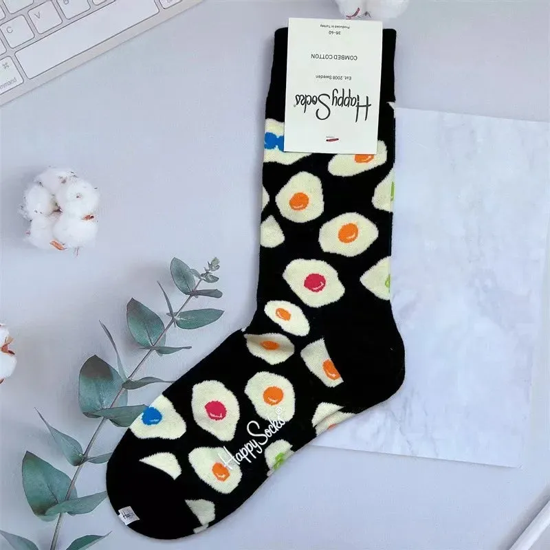 Four Seasons Pure Cotton  Women's Mid-Tube Moisture Wicks And Sweat Sports Socks