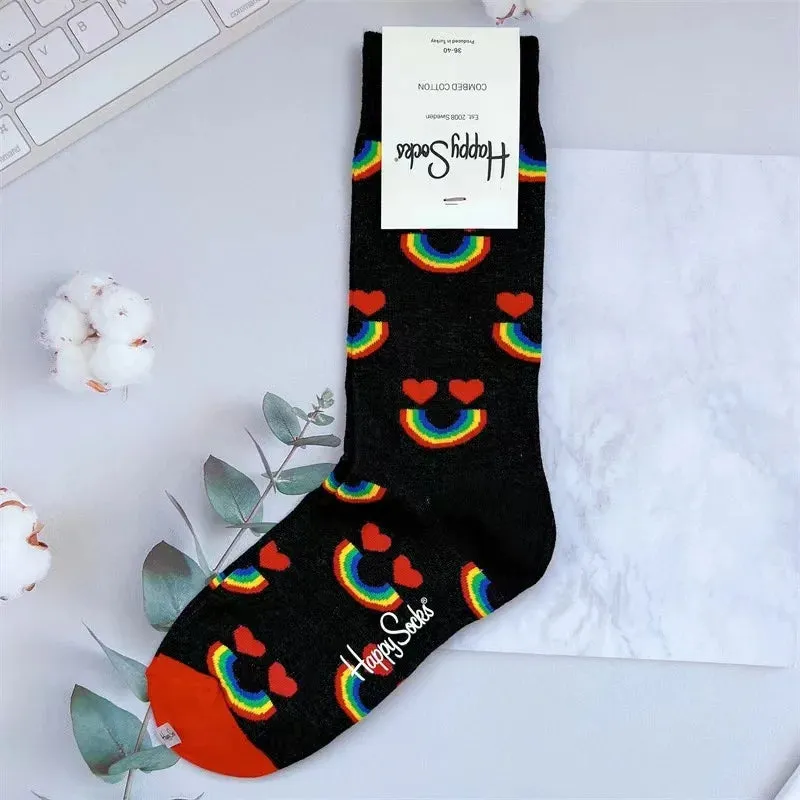 Four Seasons Pure Cotton  Women's Mid-Tube Moisture Wicks And Sweat Sports Socks