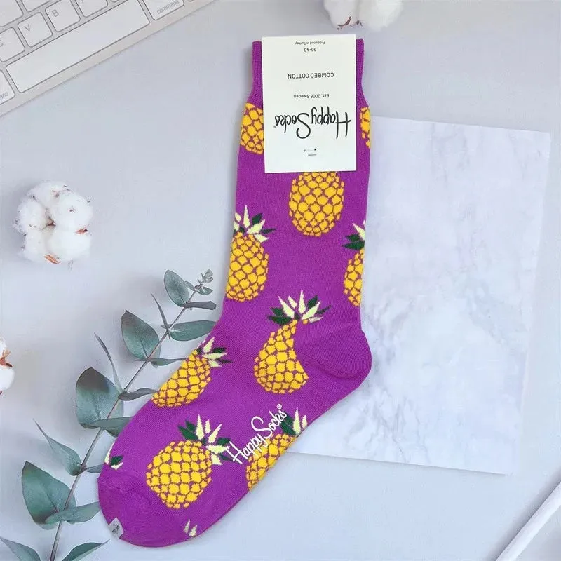 Four Seasons Pure Cotton  Women's Mid-Tube Moisture Wicks And Sweat Sports Socks