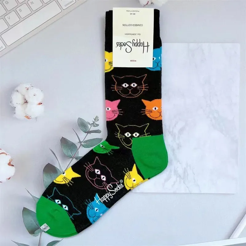 Four Seasons Pure Cotton  Women's Mid-Tube Moisture Wicks And Sweat Sports Socks