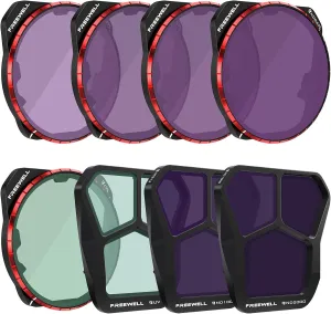 Freewell All Day 8 Pack ND/PL, ND, UV, CPL Filters Compatible with Mavic 3 Pro/Mavic 3 Pro Cine
