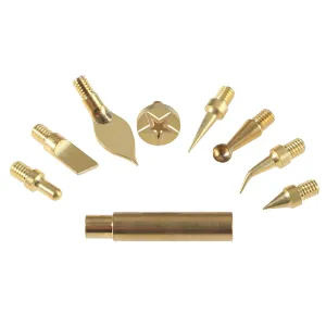 FYSETC Prusa i3 MK3S 3D Printer Part Tool Kit Model Cleaning Scarper Modify Finishing: 8pcs Soldering Iron Tips   1PC Connector Solder Welding Replacement Tip for T18 ST FX888D FX600 WLC100 Iron