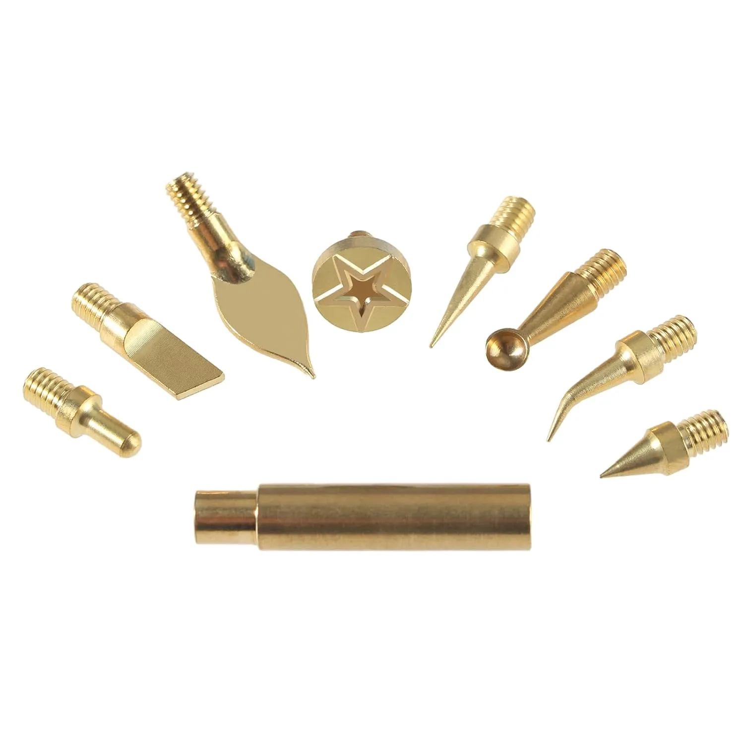 FYSETC Prusa i3 MK3S 3D Printer Part Tool Kit Model Cleaning Scarper Modify Finishing: 8pcs Soldering Iron Tips   1PC Connector Solder Welding Replacement Tip for T18 ST FX888D FX600 WLC100 Iron