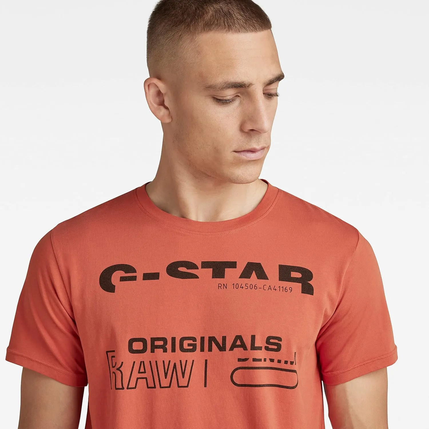 G-STAR Men's Logo Raw. Holorn Short Sleeve T-Shirt