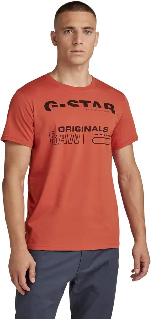 G-STAR Men's Logo Raw. Holorn Short Sleeve T-Shirt