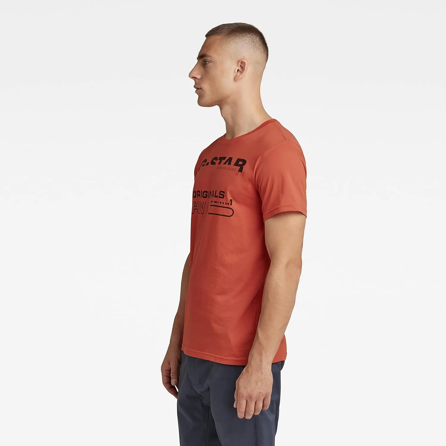 G-STAR Men's Logo Raw. Holorn Short Sleeve T-Shirt