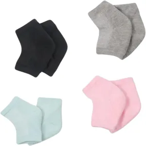 GALPADA 4 Pairs Anti-Cracking Heel Socks Heel Moisturizing Socks Foot Car Socks Gel Socks Ankle Anti-Crack Socks Heel Repair Socks Foot Socks Moisturizing Heel Protector Polyester Cotton