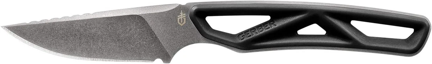 Gerber Gear EXO-MOD Caper Fixed Hunting Knife, Black (31-003920)