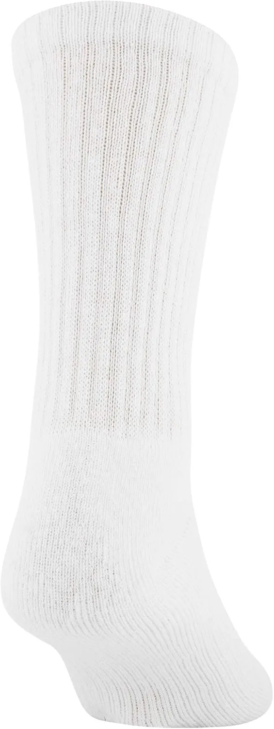 Gildan Men's Active Cotton Crew Socks, 10-pairs