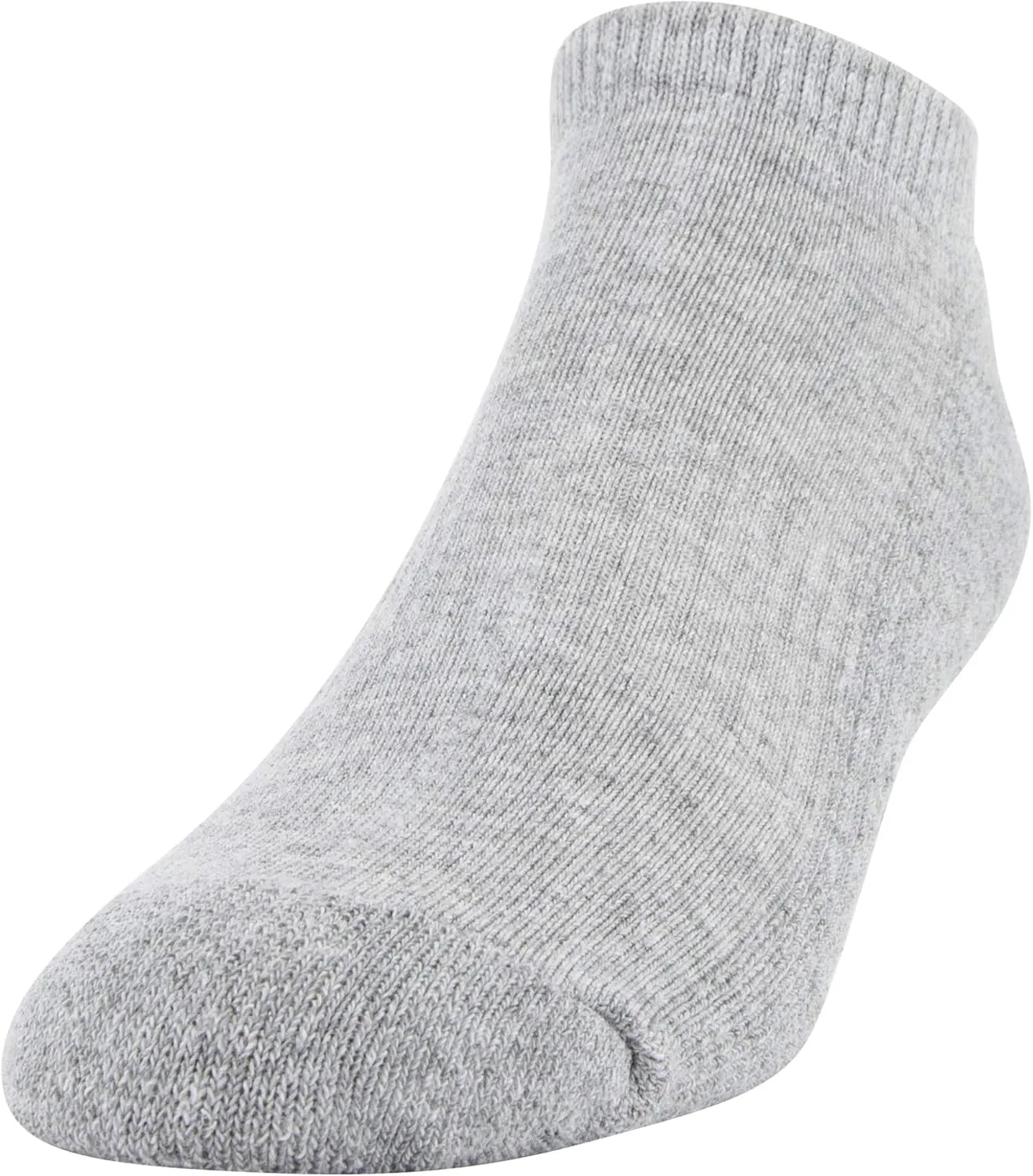 Gildan Men's Active Cotton No Show Socks, 10-Pairs