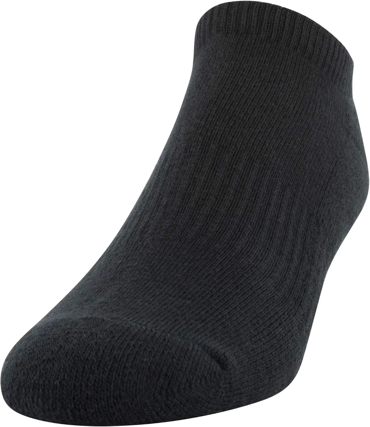 Gildan Men's Active Cotton No Show Socks, 10-Pairs